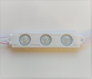 картинка Модуль с линзой 220V SMD2835/3LED 98х20х8 1.8W, 200 Lm IP65 165° (белый холодный) от магазина gslight