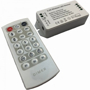 картинка Диммер 2.4G S100-K1-G1 16A, 3-х зонный, 21 кнопка от магазина gslight