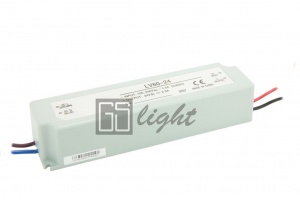 картинка Блок питания для светодиодных лент 24V 60W IP67 (пластик) от магазина gslight