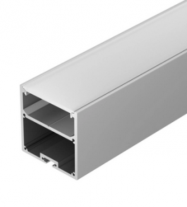 картинка Алюминиевый профиль подвесной GS.5050 v2.5 LUX(+рассеиватель и 4 заглушки) от магазина gslight