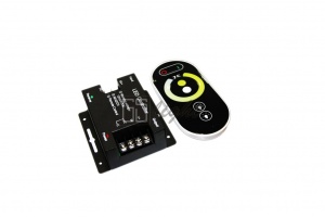 картинка MIX-контроллер LED CCT touch 12A (12V/24V, 144W/288W, 2CH) от магазина gslight
