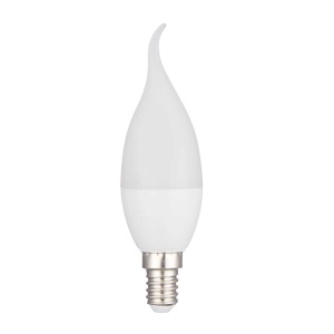 картинка Светодиодная (LED) СВЕЧА НА ВЕТРУ матовая Лампа Smartbuy-C37-05W/3000/E14 от магазина gslight