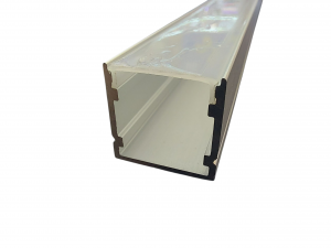 картинка Алюминиевый профиль 2020 (2000x20x20мм с рассеивателем) от магазина gslight