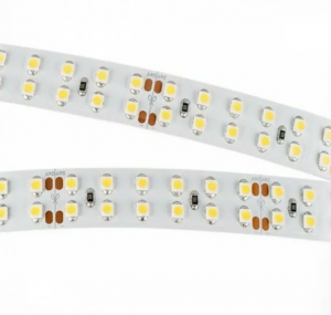 картинка Лента SMD 2835 320LED/m IP33 24V 24W/m 4185lm/m 3000K двухрядная 20 мм LUX от магазина gslight