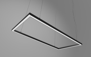 картинка Светильник GS-PROF-RECTANGLE-1000х500мм, 60Вт от магазина gslight