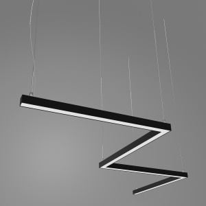 картинка Светильник GS-PROF-ZIGZAG-636х212мм, 250мм сегмент, 40Вт от магазина gslight