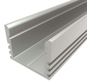 картинка Алюминиевый профиль накладной GS.1125 v3.0 без экрана магазин gslight lc-lp-1216-2