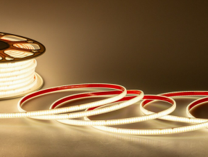 картинка Лента COB 300д/м 12Вт/м  IP67 220v белый-нейтральный (50см рез) 50 м PRO от магазина gslight