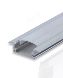 картинка Алюминиевый профиль 1550 (2000x25/17,8x8,6мм с рассеивателем) от магазина gslight