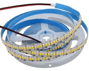 картинка Лента SMD 2835 240LED/m IP33 12V 22Вт/м (белый-холодный) PRO от магазина gslight