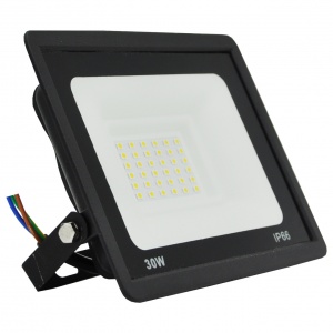 картинка Светодиодный прожектор SMD37-044 30W 220V IP65 6500k Slim от магазина gslight