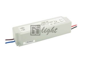 картинка Блок питания для светодиодных лент 24V 50W IP67 от магазина gslight