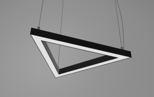 картинка Светильник GS-PROF-TRIANGLE-HOLE-500х435мм, 30Вт от магазина gslight