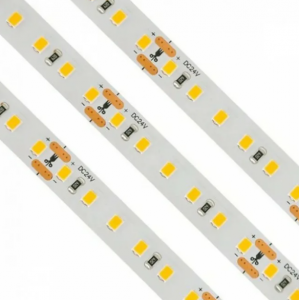 картинка Лента SMD 2835 128LED/m IP33 24V 9,6W/m 1728lm/m 3000K LUX от магазина gslight