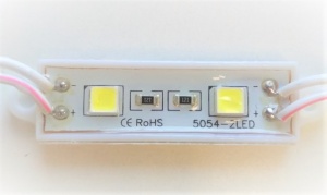 картинка Модуль SMD 5054/2LED 44Lm 45х12х6мм 0.48W IP65 120° (белый холодный) от магазина gslight