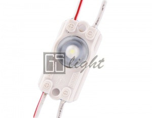 картинка Модуль с линзой 2835-1 12V IP65 White от магазина gslight