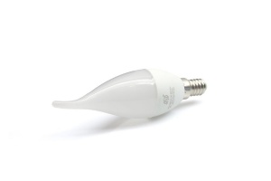 картинка Светодиодная (LED) СВЕЧА НА ВЕТРУ матовая Лампа Smartbuy-C37-9,5W/4000/E14 магазин gslight 40181