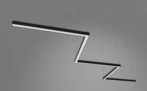 картинка Светильник GS-PROF-ZIGZAG-LONG-1662х389мм, 500мм сегмент, 50Вт от магазина gslight