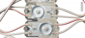 картинка Модуль с линзой 2835-1 12V IP65 White LUX 0,5W 100LM от магазина gslight